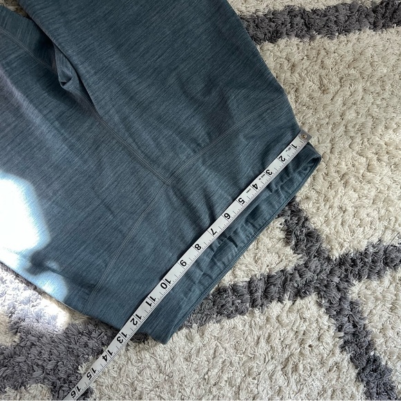 Sweaty Betty All Day Foil 7/8 Leggings In Blue Terrazzo Placement - Picture 7 of 12